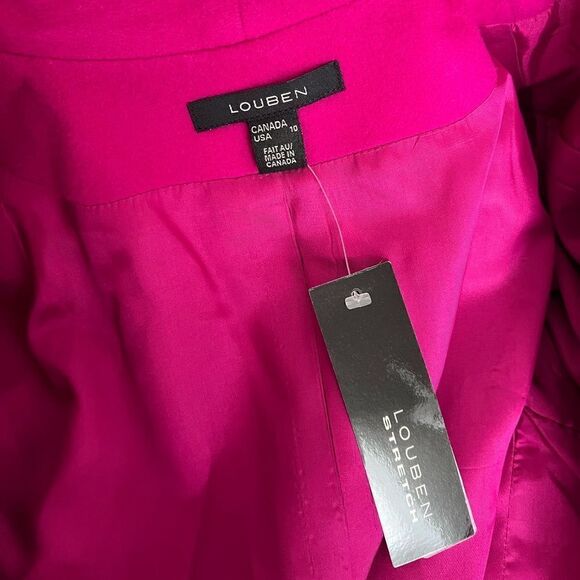 Louben blazer cashmere and wool size L - Picture 5 of 6